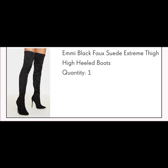 high knee heel boots - Picture 2 of 6